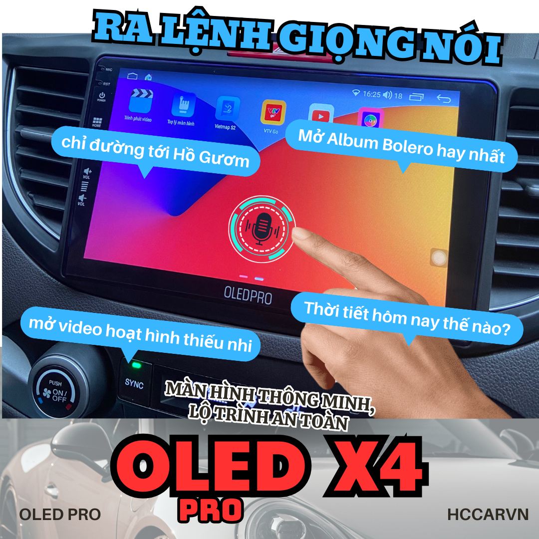 Màn Hình Android OLED Pro X4 – Màn Hình QLED Sắc Nét, Đa Nhiệm Mượt Mà, Tích Hợp Công Nghệ 5G, Apple CarPlay Không Dây, Hỗ Trợ Ba Loại Bản Đồ và Giải Trí Đa Phương Tiện 12